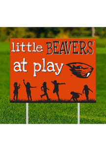 Oregon State Beavers Little Fans at Play Yard Sign