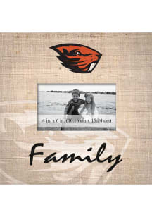Oregon State Beavers Family Picture Picture Frame
