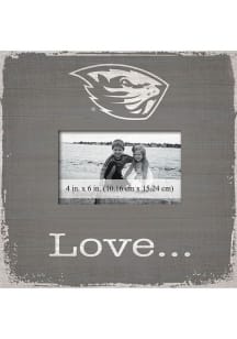 Oregon State Beavers Love Picture Picture Frame