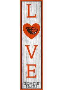 Oregon State Beavers 24 Inch Love Leaner Sign