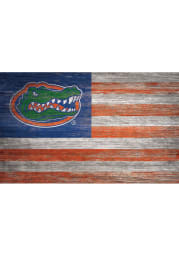 Florida Gators Distressed Flag 11x19 Sign