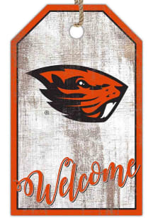 Oregon State Beavers Welcome Team Tag Sign