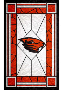Oregon State Beavers Stained Glass Sign