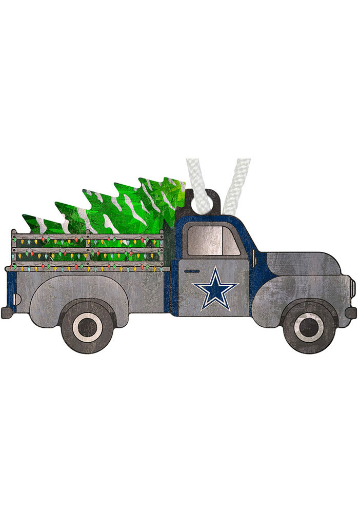 Dallas Cowboys Christmas Truck Ornament