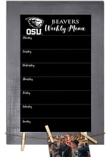 Oregon State Beavers Weekly Chalkboard Picture Frame