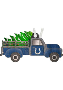Indianapolis Colts Christmas Truck Ornament