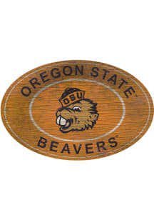 Oregon State Beavers 46 Inch Heritage Oval Sign