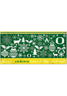 Oregon Ducks Merry and Bright Sign
