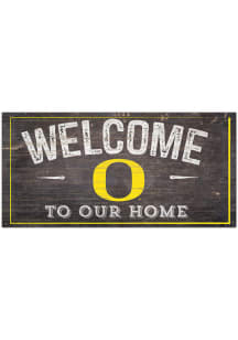 Oregon Ducks Welcome Distressed Sign