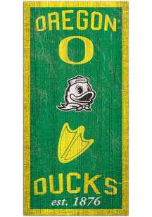 Oregon Ducks Heritage 6x12 Sign