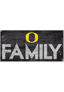 Oregon Ducks Family 6x12 Sign