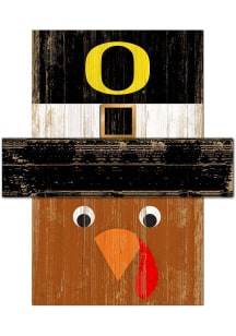 Oregon Ducks Turkey Head 6x5 Sign