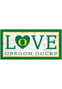 Oregon Ducks Love 6x12 Sign