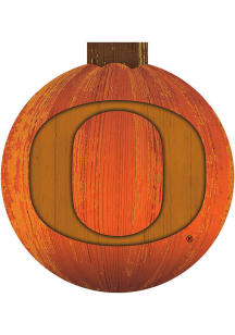 Oregon Ducks Halloween Pumpkin Sign
