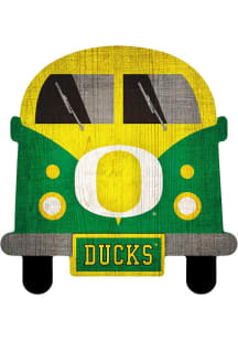 Oregon Ducks Team Bus Sign