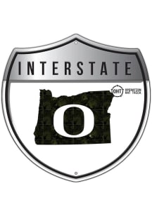 Oregon Ducks 12in OHT Camo Interstate Sign