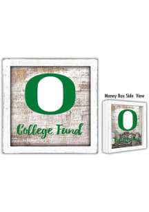 Oregon Ducks College Fund Box Sign