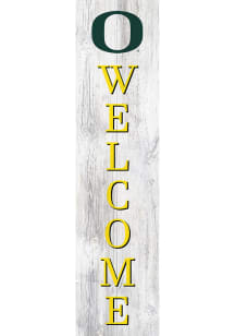 Oregon Ducks 24 Inch Welcome Leaner Sign