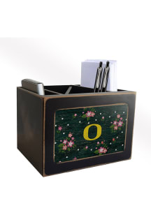 Oregon Ducks Floral Desktop Organizer Desk Accessory