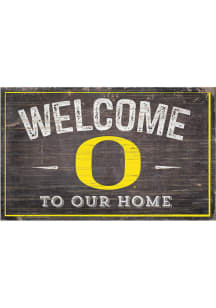 Oregon Ducks Welcome to our Home Sign