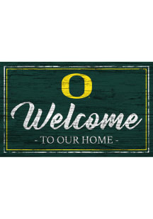 Oregon Ducks Team Welcome 11x19 Sign