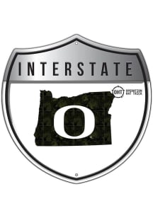 Oregon Ducks 24in OHT Camo Interstate Sign
