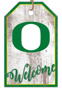 Oregon Ducks Welcome Team Tag Sign