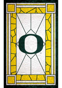 Oregon Ducks Stained Glass Sign