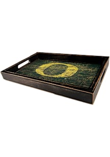 Oregon Ducks Distressed Tray Serving Tray