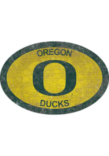 Oregon Ducks 46 Inch Oval Team Sign