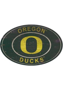 Oregon Ducks 46 Inch Heritage Oval Sign