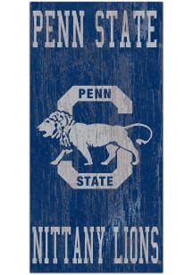 Penn State Nittany Lions Heritage Logo 6x12 Sign
