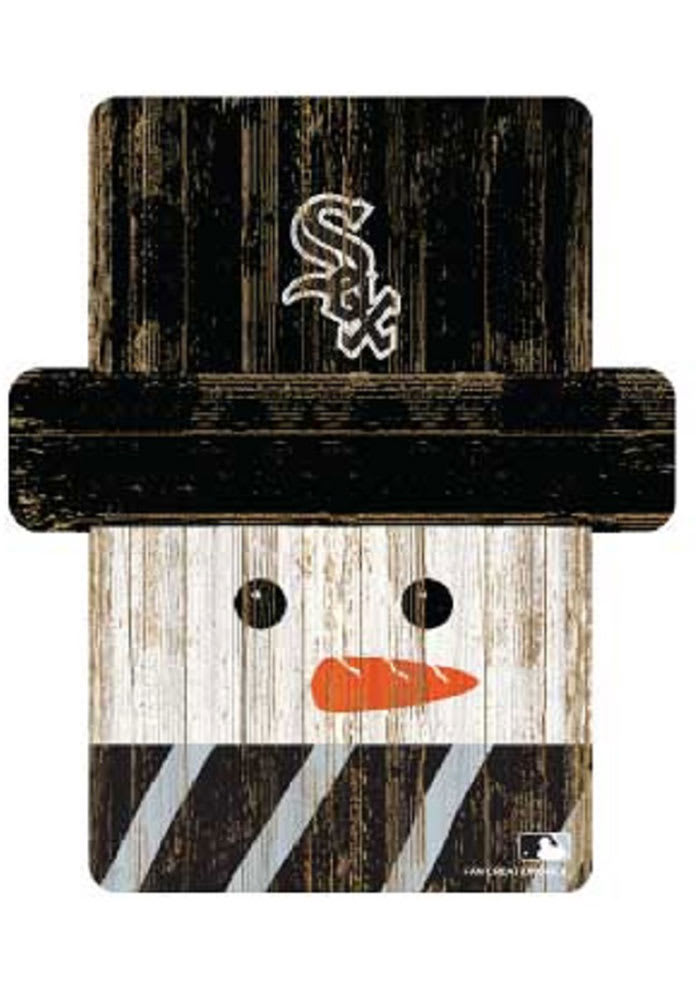 Chicago White Sox Snowman Ornament