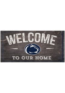 Penn State Nittany Lions Welcome Distressed Sign