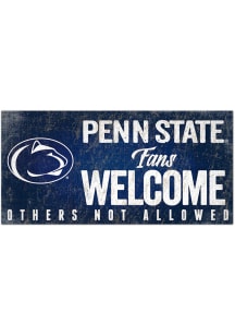 Penn State Nittany Lions Fans Welcome 6x12 Sign