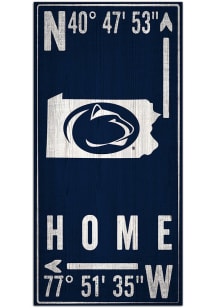 Penn State Nittany Lions Coordinate Sign