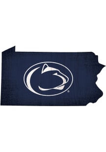 Penn State Nittany Lions State Cutout Sign
