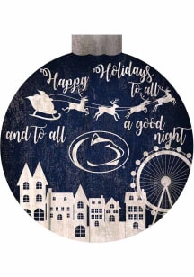 Penn State Nittany Lions Christmas Village Sign