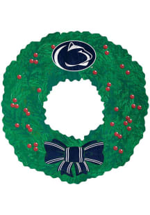 Penn State Nittany Lions Team Wreath 16 Inch Sign