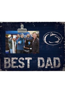 Blue Penn State Nittany Lions Best Dad Clip Picture Frame