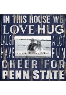 Penn State Nittany Lions In This House 10x10 Picture Frame