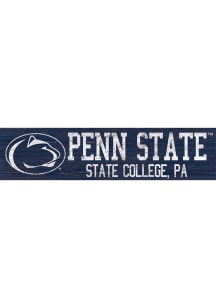 Penn State Nittany Lions 6x24 Sign