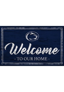Penn State Nittany Lions Team Welcome 11x19 Sign