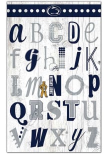 Penn State Nittany Lions Alphabet Sign