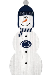 Penn State Nittany Lions Snowman Leaner Sign