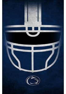 Penn State Nittany Lions Ghost Helmet 17x26 Sign