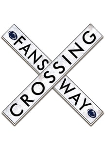Penn State Nittany Lions 48 Inch Fans Way Crossing Wall Art