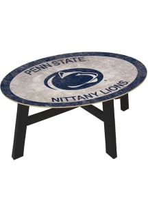 Penn State Nittany Lions Team Color Logo Blue Coffee Table
