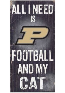 Purdue Boilermakers Football and My Cat Sign