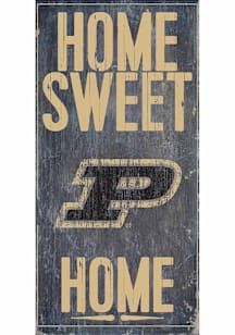 Purdue Boilermakers Home Sweet Home Sign - Black
